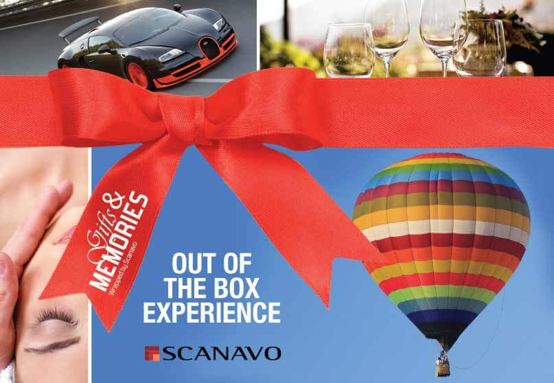 Scanavo offers innovative Gift Card and Gift Experience packaging and marketing solutions